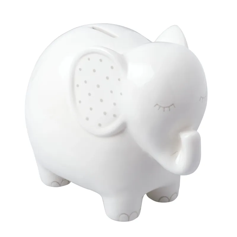 Pearhead Elephant Bank White Snabb leverans