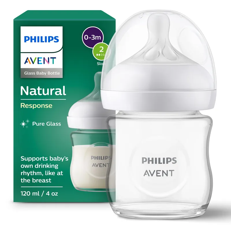 Natural Response glasflaska 120 ml Säker betalning