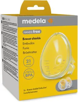 Lågt pris Hands-Free Brösttratt 21 mm - 2 st