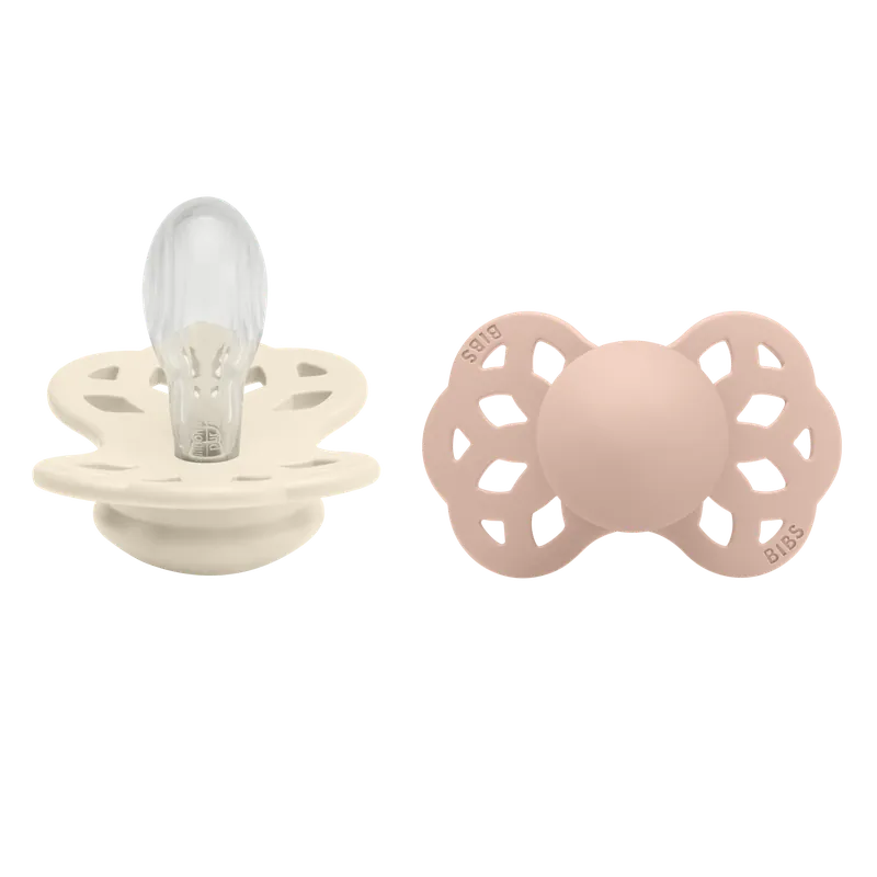 Beställ nu Infinity 2-pack Silicone Size 2 Symmetrical Ivory/Blush