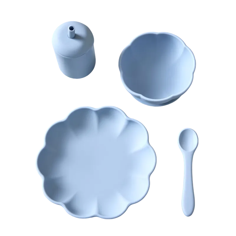 Little Poppy Dining Set Pale Blue Nyhet