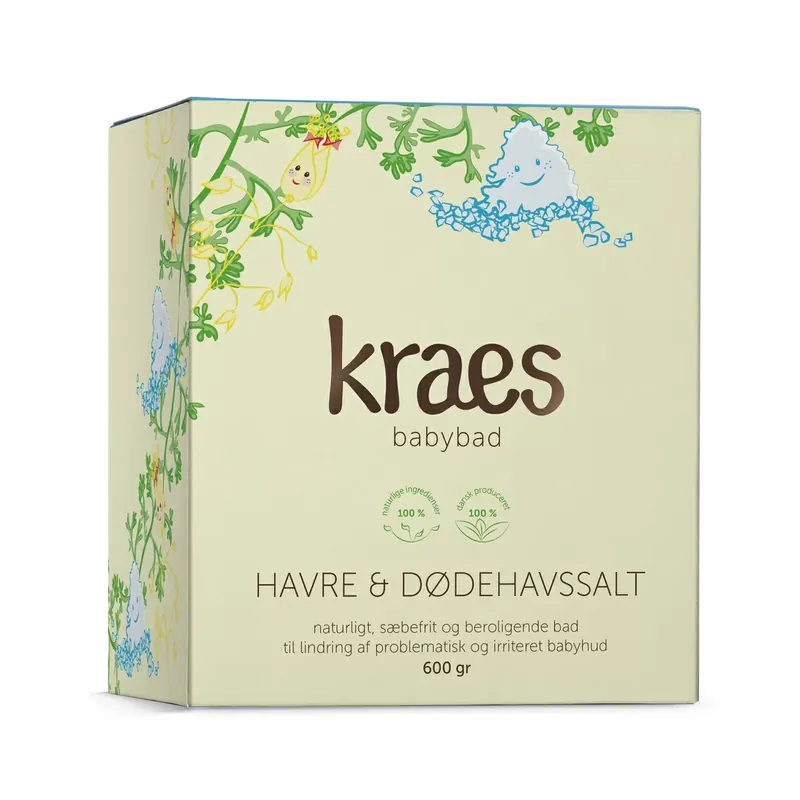 Kampanj babybad med havre & dödahavssalt - 600 g