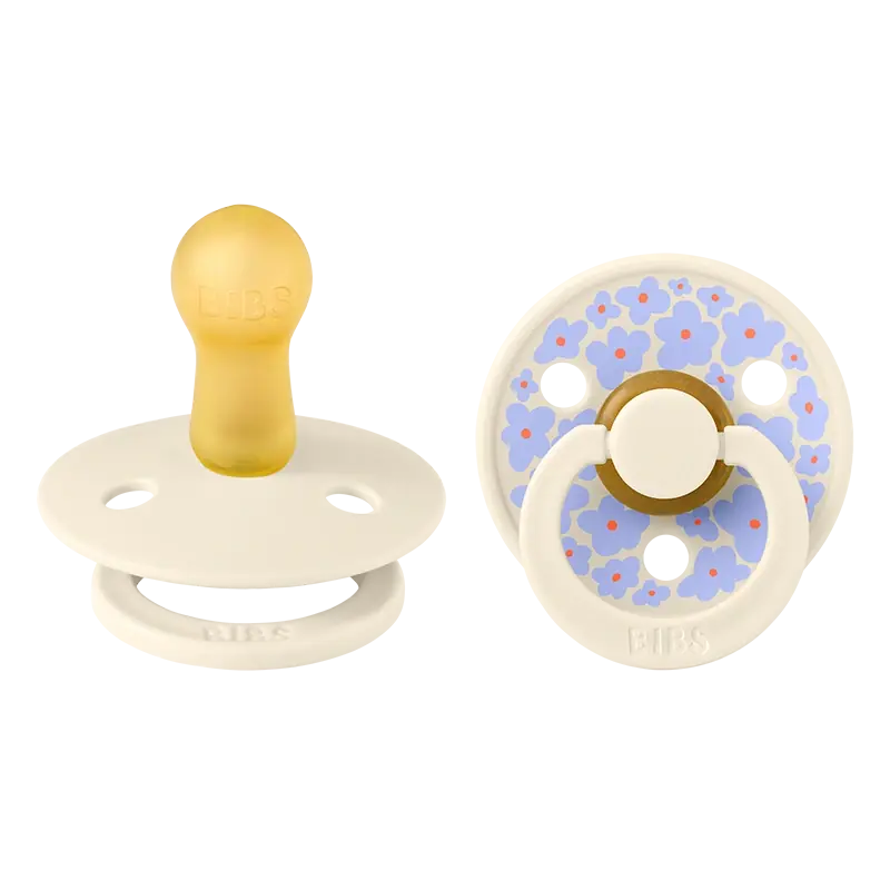 Begränsad tid Pacifier Studio Colour 2-pack Jasmine Latex Size 2 Ivory Mix