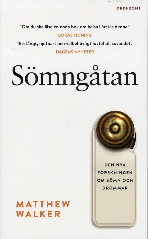 Begränsat antal Sömngåtan - Matthew Walker -