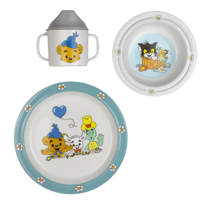Bamse Ballong Barnservis, 3 delar Snabb frakt