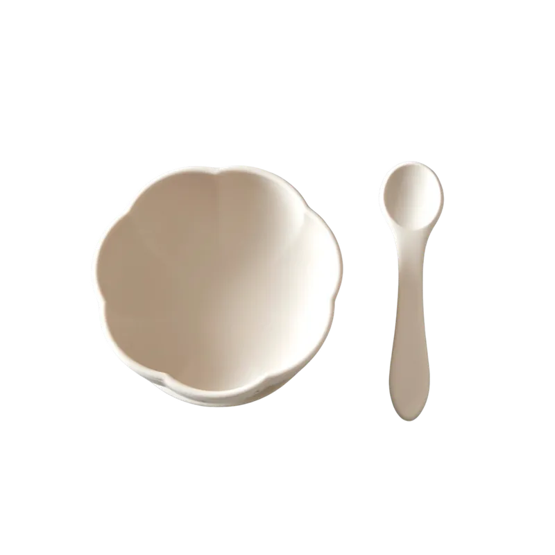 Trygg betalning Poppy in Bloom Bowl & Spoon Set