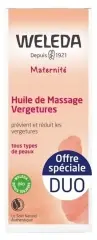 Weleda Maternity Massageolja för Hudbristningar Set med 2 x 100 ml Rea