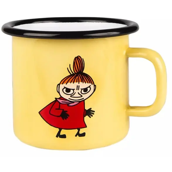 Muurla Mugg emalj 2,5 dl, Lilla My Nedsatt pris