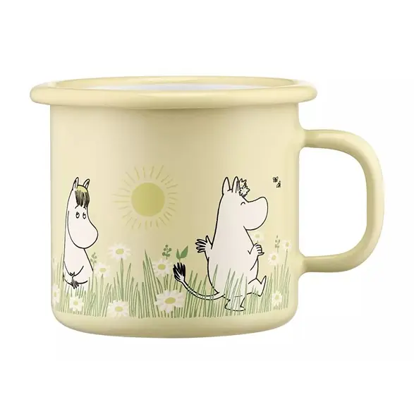 Muurla Mugg emalj, Mumin äng Beställ idag