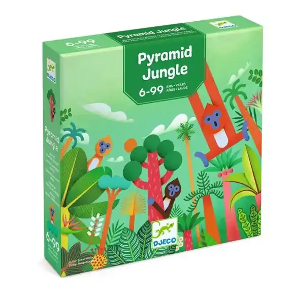 Djeco Pyramid monkey prisnedsättning