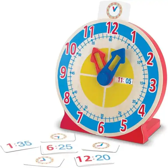 Melissa & Doug Turn & tell clock Handla nu