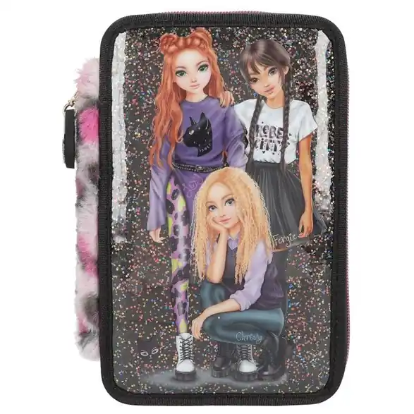 TOPModel/Depesche Trippelpennfodral Rebel Kitty Sista chansen