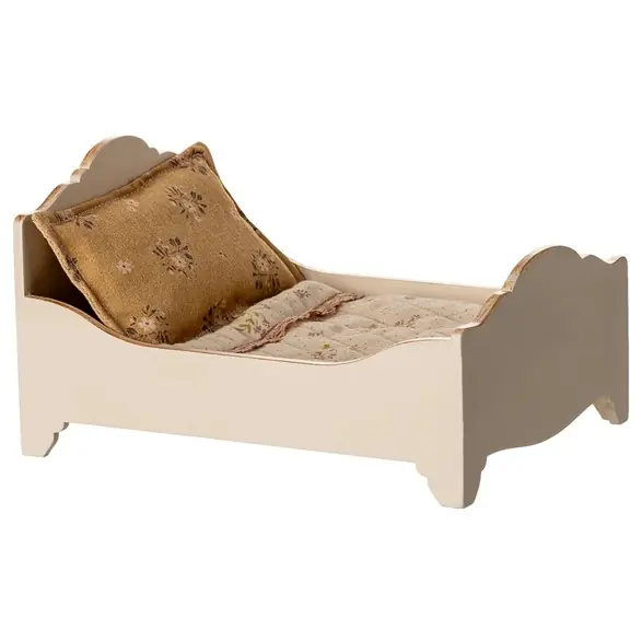 Expressleverans Maileg Bed mouse, off white