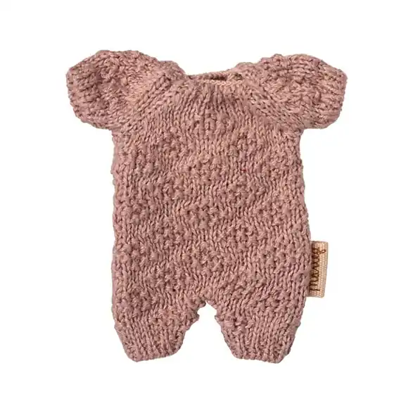 Handla nu Maileg Knitted suit micro, heather
