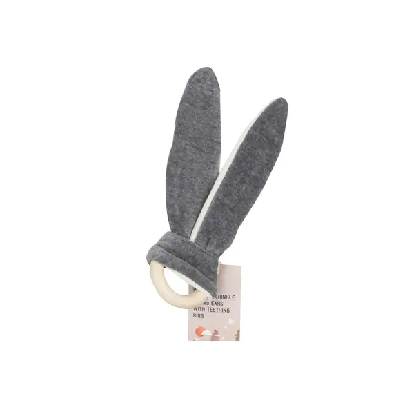 Outlet Wooly Organic Prasslande kaninöron grå
