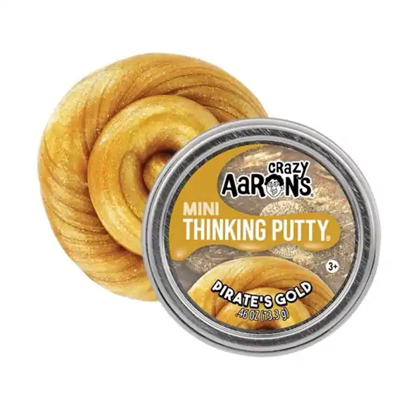 Nyhet Crazy Aarons Thinking putty Thinking putty, mini pirate‘s gold