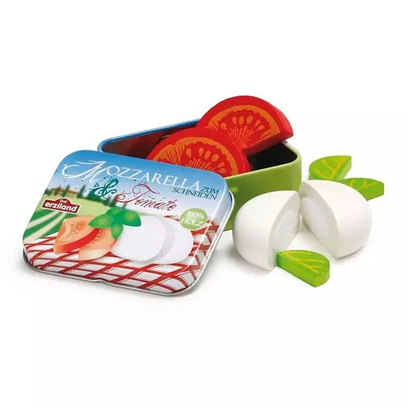 Erzi Mozzarella och tomater i burk Kampanj