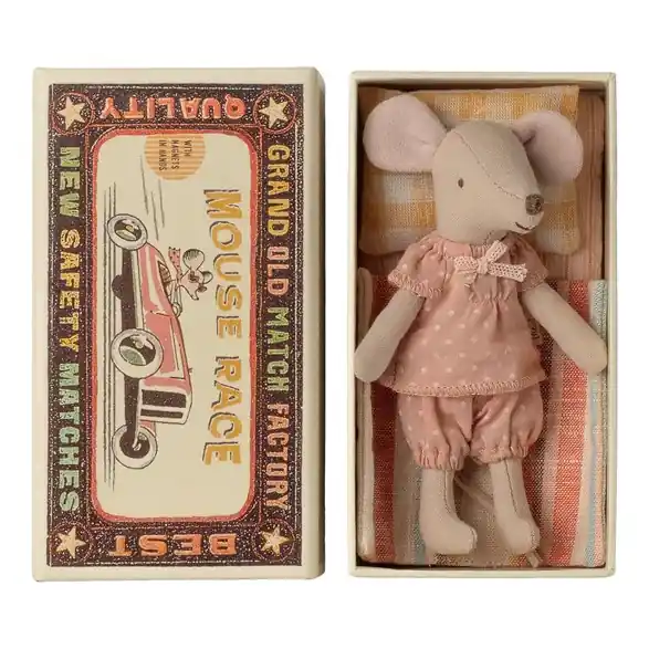 Kundfavorit Maileg Big sister mouse in matchbox