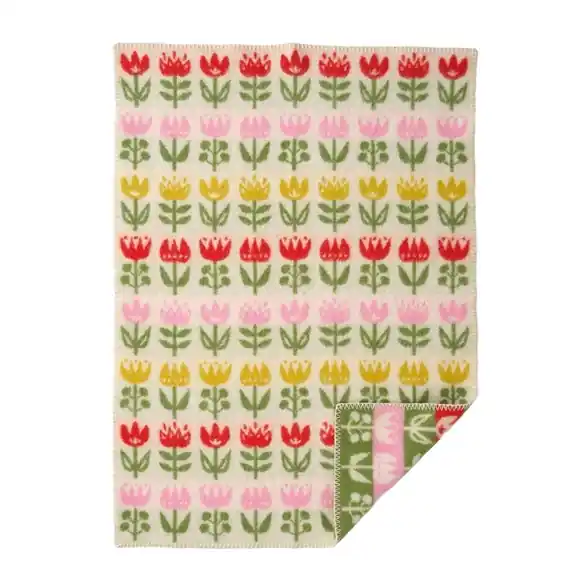 Klippan ullfilt tulip, multi Populärt val