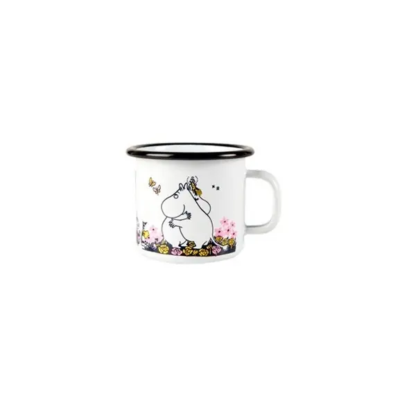 Muurla Mugg emalj 2,5 dl, Mumin kram Reapris