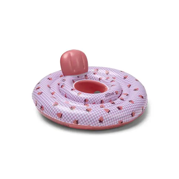Handla nu Swim Essentials Baby float pink strawberry fields