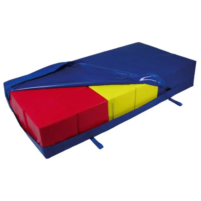 Trygg betalning Skumklossar (blandade färger), set B – 12 klossar