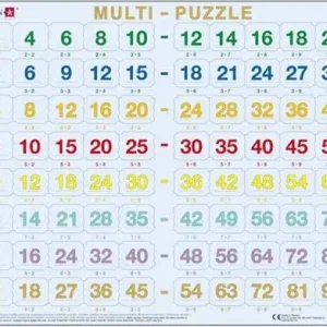 Sista chansen Larsen Pussel - Matematik, Multiplikationstabeller