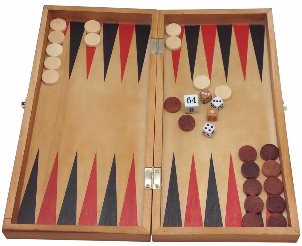 3-i-1 spel - I träväska prisnedsättning