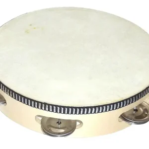 Trygg betalning Tamburin med skinn, 20 cm