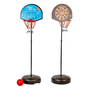 2-i-1 basketkorg och dartskiva Erbjudande