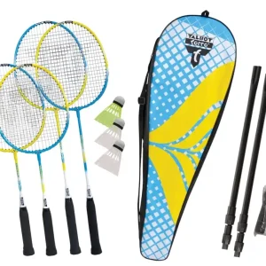 Badmintonset för familjen, inkl. nät Kundfavorit