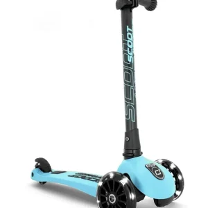 Begränsad tid Sparkcykel - Highwaykick 3 med LED, Blueberry