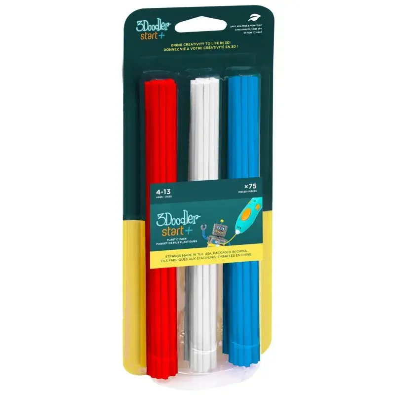 3Doodler Start+ Refill Färgmix 1, 75 st. Billig