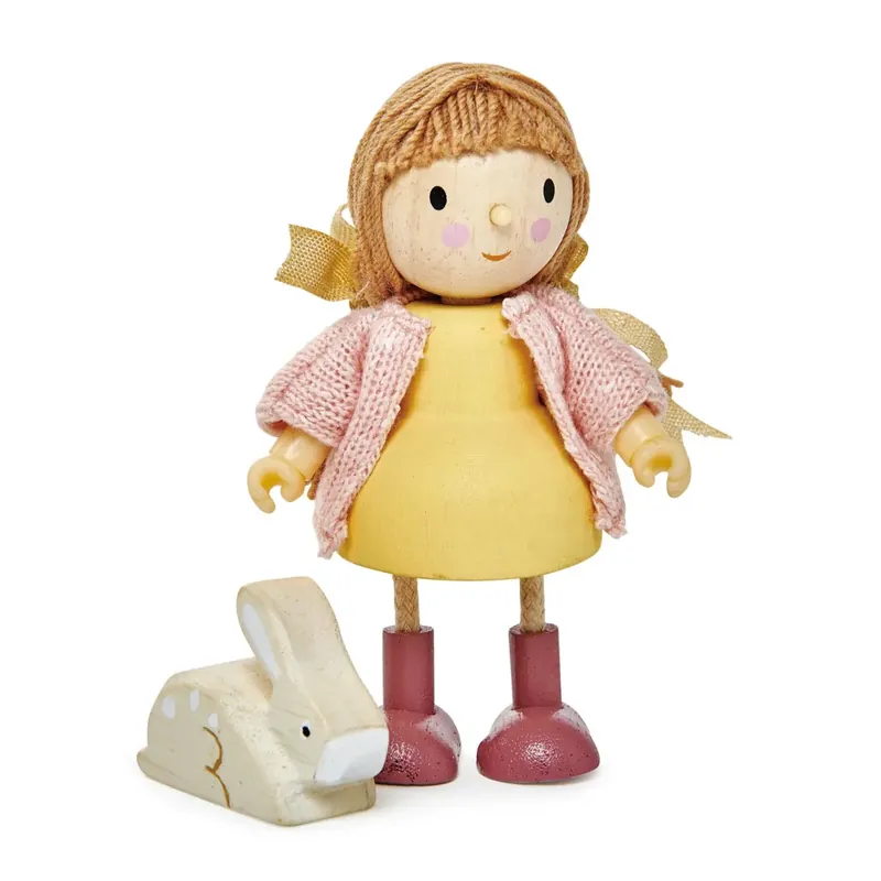 Dockhusfigur - Amy och kanin Beställ nu